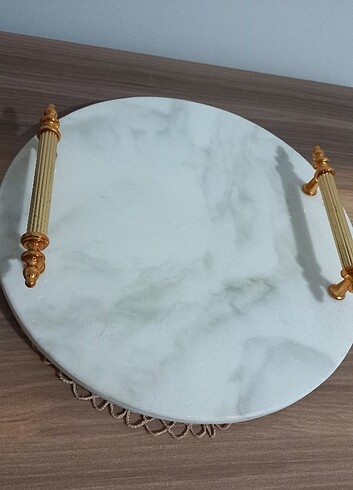 Mermer tepsi - Görsel 2