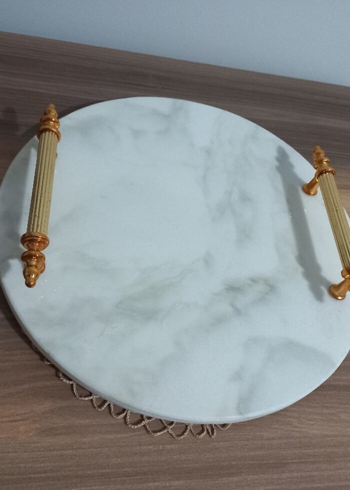 Mermer tepsi - Görsel 2