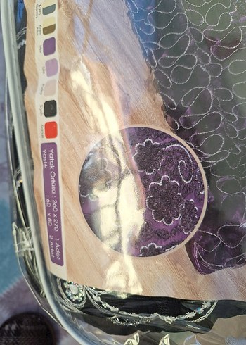 Siyah Orkide Yatak Örtüsü - Görsel 2