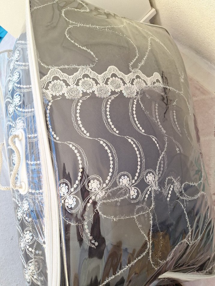 Siyah Orkide Yatak Örtüsü - Görsel 4