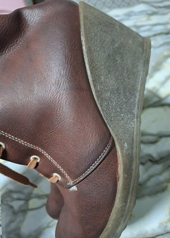 bayan bot dolgu topuk 40 no dayılı giyidi - Görsel 3