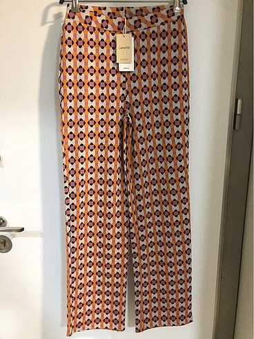 s Beden #mango Retro Triko Pantolon