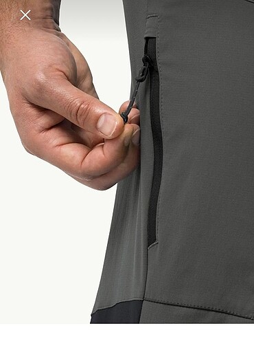 xxl Beden gri Renk #jackwolfskin Glastal Pants M Pantolon