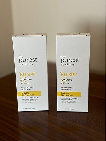 The Ordinary The Purest 50 spf güneş kremi