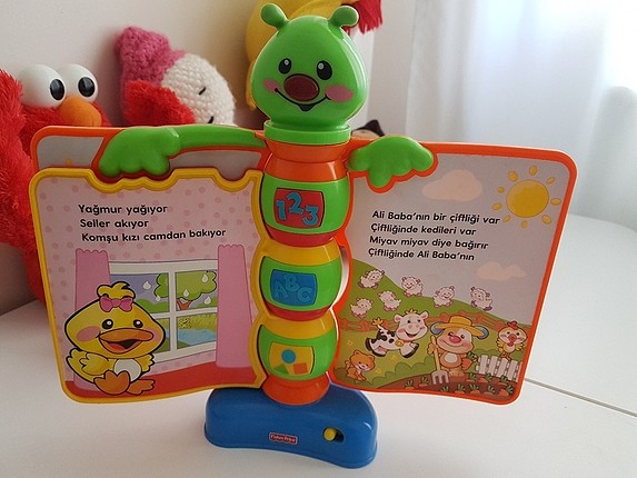 fisher price eğitici masalcı tırtıl