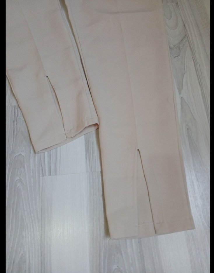 Kemerli Kumaş Pantolon - Görsel 3