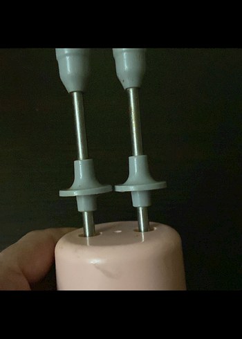  Beden Pembe Çift Çırpıcı Uçlu Mikser Aparatı fakir