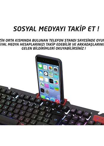 Everest KB-R800 METAFOR USB - Görsel 3