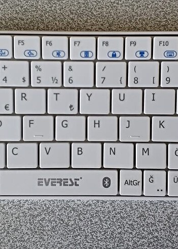 Bluetooth klavye televizyon telefon tablet - Görsel 2