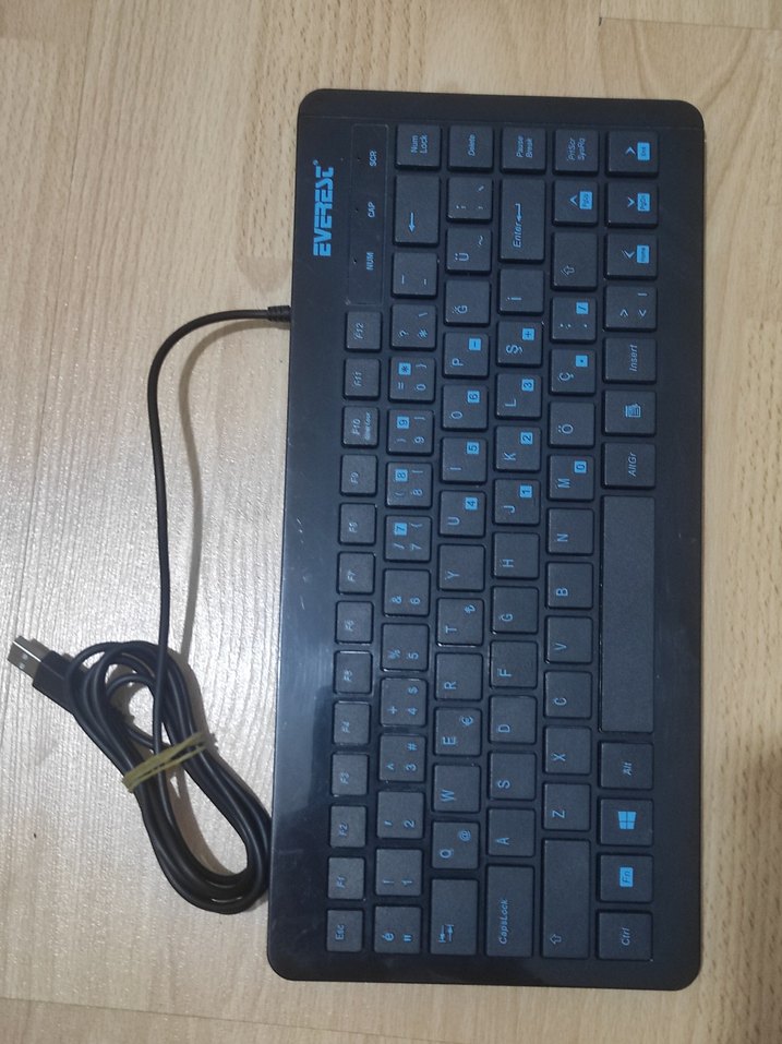 klavye portatif televizyon tablet notebook için - Görsel 5