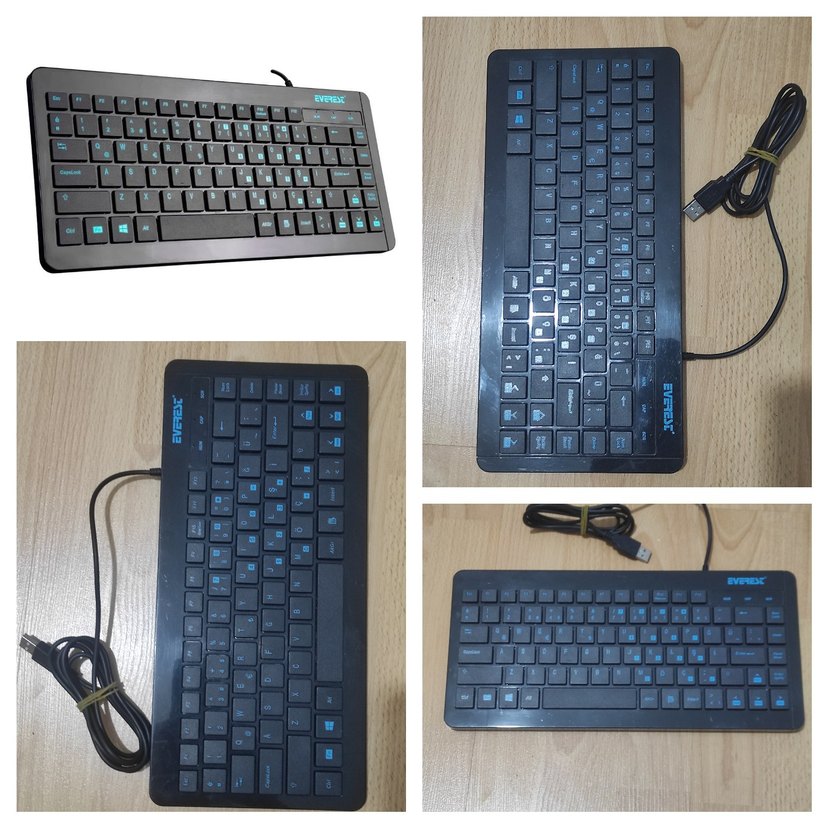 klavye portatif televizyon tablet notebook için - Görsel 3