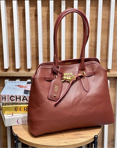 Miu Miu Bordo Büyük Çanta