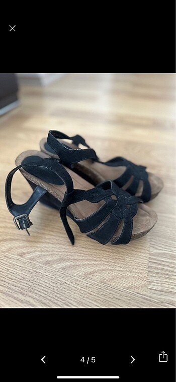 37 Beden siyah Renk Dolgu Topuklu Ayakkabı