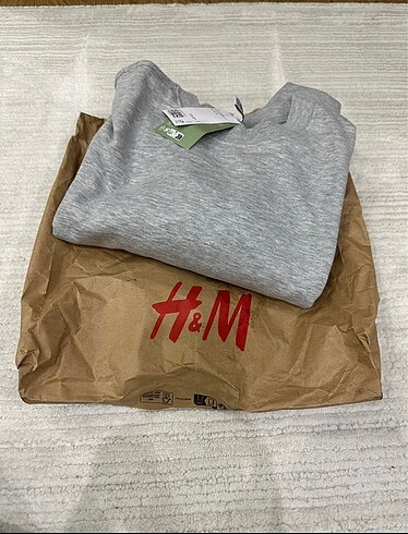 m Beden gri Renk H&M Sweatshirt Elbise