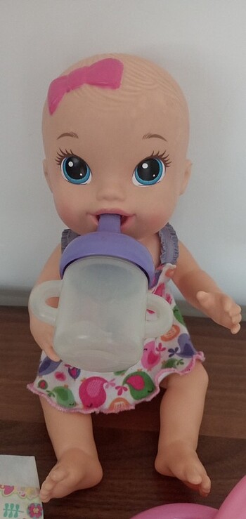 Cicciobello Baby alive yemek yiyen bebegim