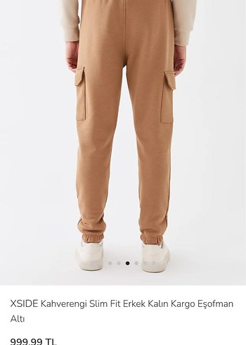 Erkek Süet Rahat Kesim Kemerli Outdoor Eşofman alti - Görsel 8