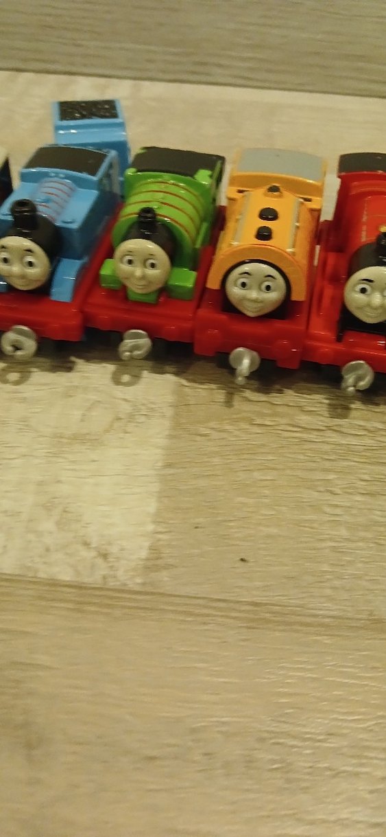 Renkli Tren Oyuncak Seti thomas - Görsel 4