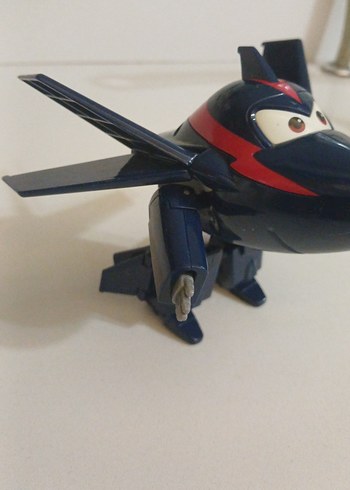 Beden Koyu Mavi Mini Jet Aksiyon Figürü