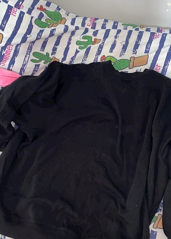Siyah Kadın Sweatshirt xxl