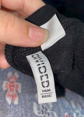 H&M Siyah Kadın Sweatshirt xxl