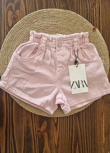 4 Yaş Beden ZARA PEMBE ŞORT