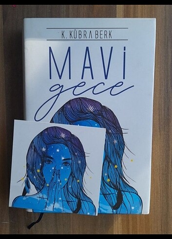 Beden Mavi gece rüzgara dokunmak set