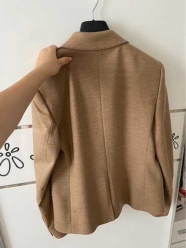 s Beden camel Renk Hugo Boss Blazer Ceket