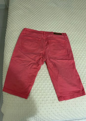 Vena Pembe Kadın Mini Bermuda Şort - Görsel 4