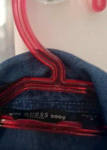 Düğmeli Mavi Denim KIZ çocuk Gömlek - Görsel 3