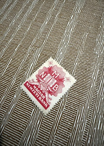 Nadir Pul Magyar Nemzeti Bank Rozetta - Görsel 2