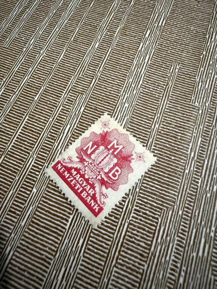 Nadir Pul Magyar Nemzeti Bank Rozetta - Görsel 2