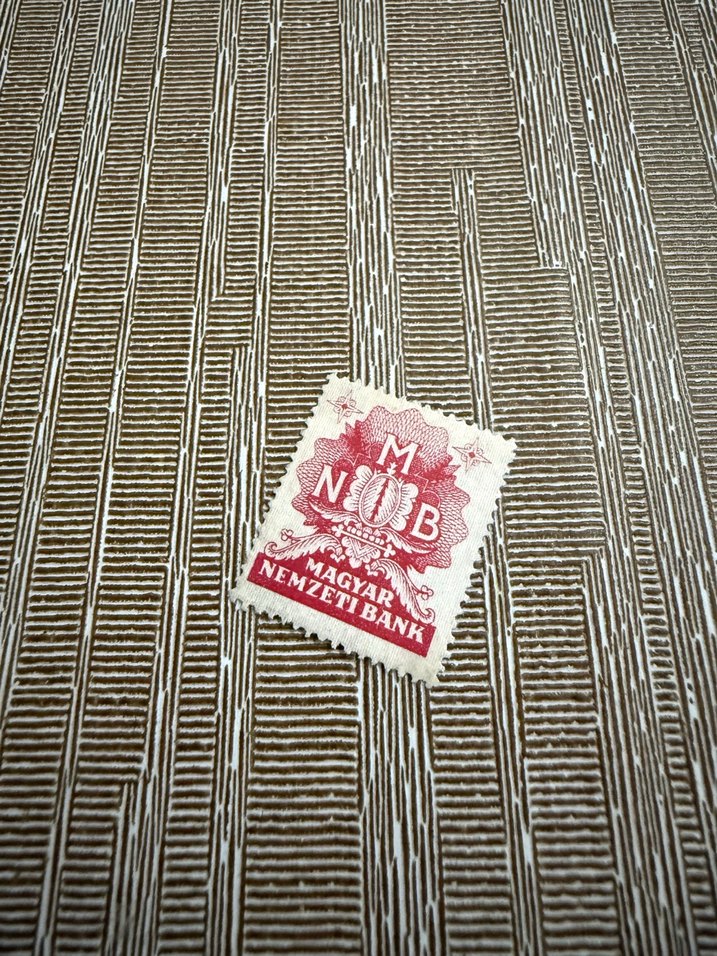 Nadir Pul Magyar Nemzeti Bank Rozetta - Görsel 3