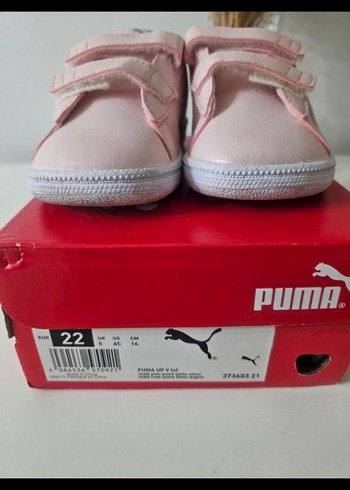 Kız Çocuk Pembe Puma Spor Ayakkabı - Görsel 2