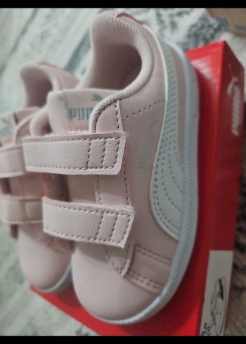 Kız Çocuk Pembe Puma Spor Ayakkabı - Görsel 4