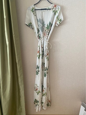 Adil Işık Çiçekli Uzun Kimono