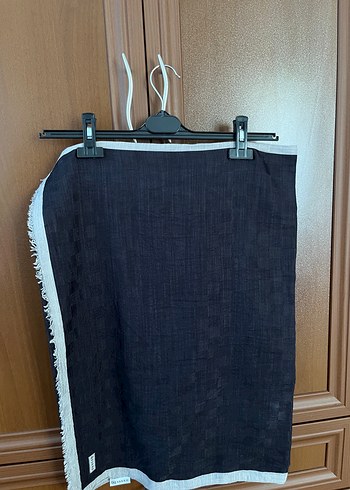 Beden VAKKO Siyah pamukipek Kadın Şal
