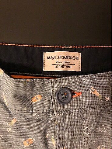 Mavi Jeans Mavi Marka Desenli Şort