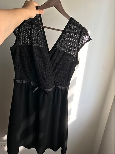 Adl siyah elbise - Görsel 5