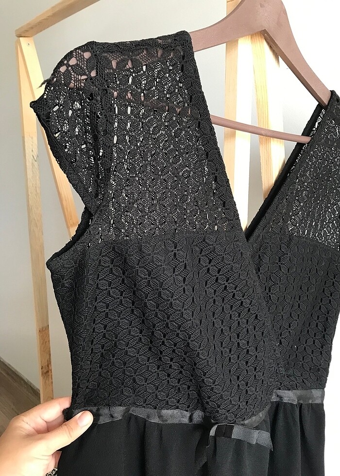 Adl siyah elbise - Görsel 2