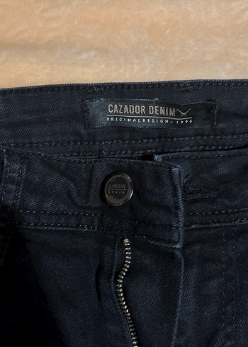 Cazador denim siyah kot ölçüler fotoğraflardadır - Görsel 2