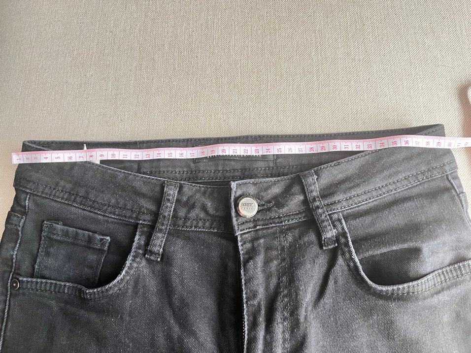 Cazador denim siyah kot ölçüler fotoğraflardadır - Görsel 5