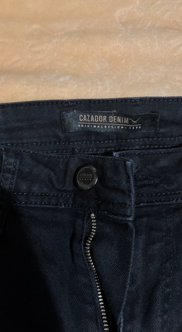 Cazador denim siyah kot ölçüler fotoğraflardadır - Görsel 2