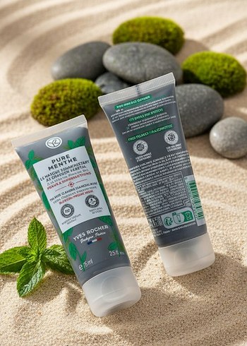 Yves Rocher Pure Menthe Yüz Temizleyici Siyah Nokta Kil Maskesi