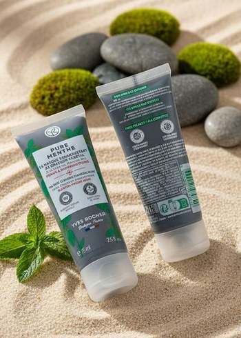 Yves Rocher Pure Menthe Yüz Temizleyici Siyah Nokta Kil Maskesi