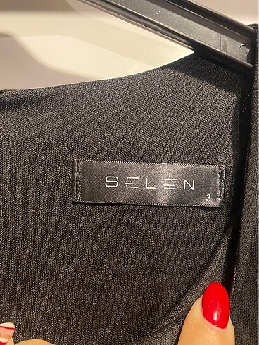 xl Beden siyah elbise