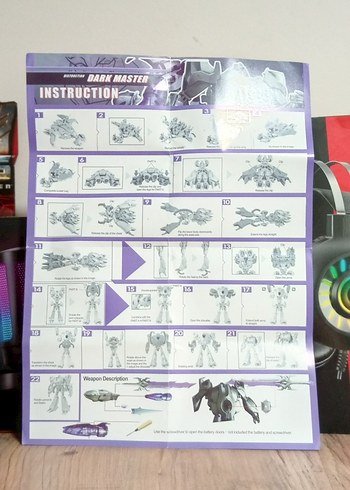  Beden Renk TFP Megatron (+ kırık Swerve)