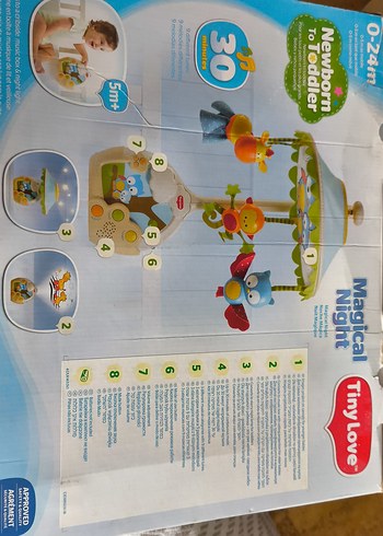 TinyLove Çok Fonksiyonlu Müzikli Bebek Oyuncağı