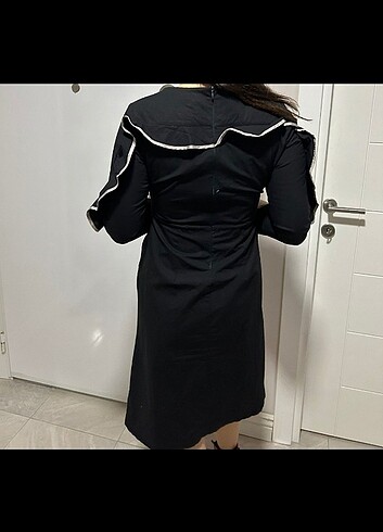 38 Beden siyah Renk cos siyah elbise