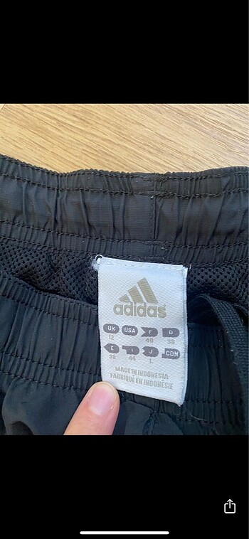 m Beden Adidas paraşüt kumaş orijinal eşofman