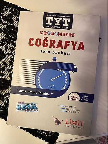 Limit yayınları coğrafya test kitabı